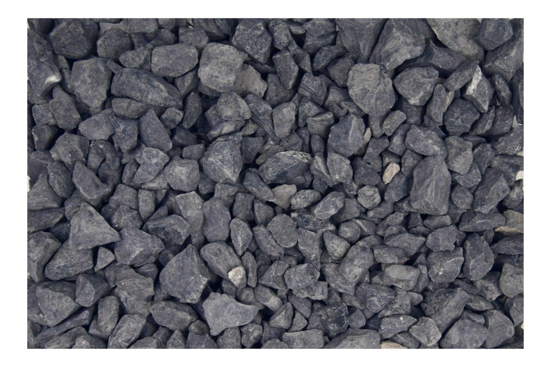 Gravier concassé noir 10/14 mm