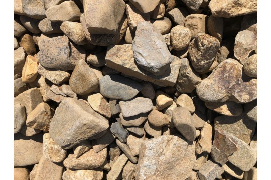 Pierre multicolore pour gabion 60/100 mm