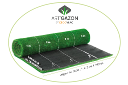 Gazon synthétique sur mesure