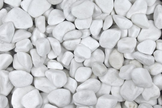 Sac 20 kg Galet Marbre Blanc Athena  40/60