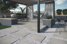 Dalle céramique Anthracite