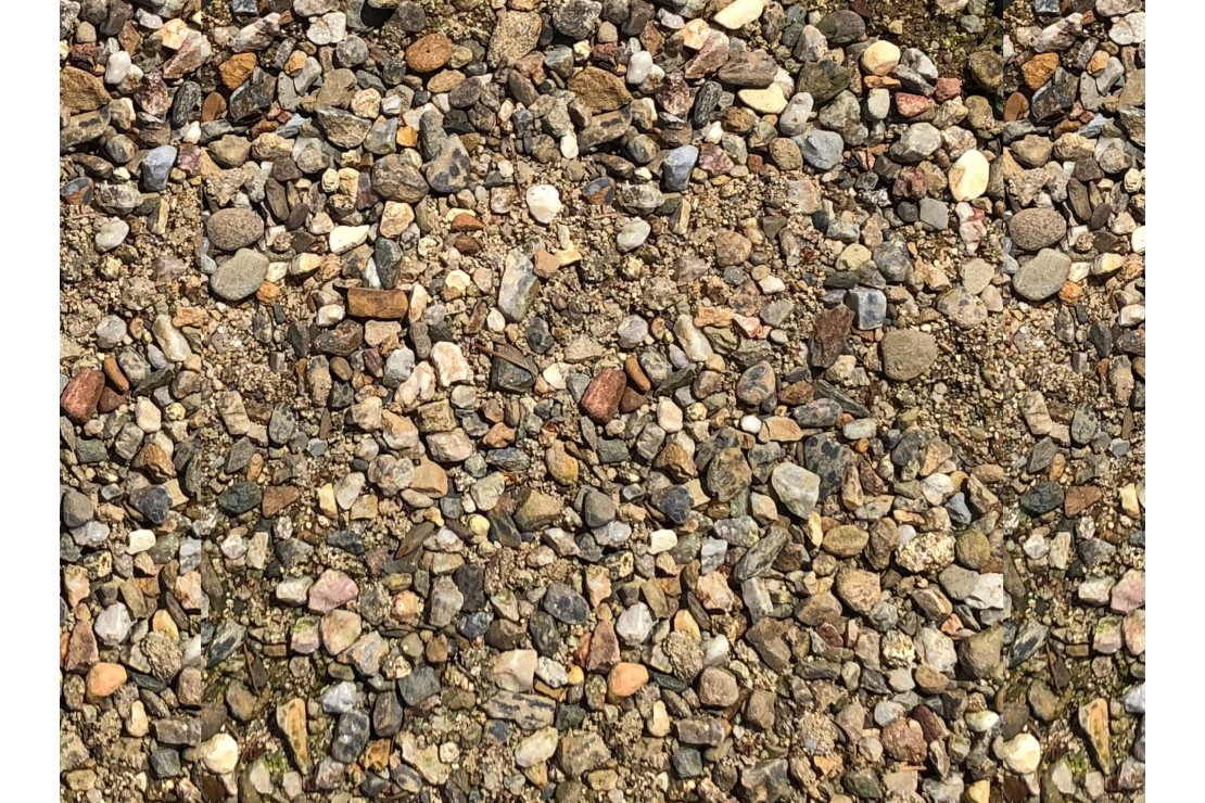 Mélange à béton 0/10 mm roulé