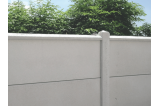 Couvertine béton pour Clôture béton ou bois - 192x12x6 cm