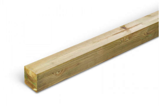 Poteau pin vert 9x9x235 cm