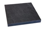 Pavé ardoise noire clivée