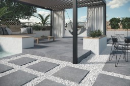 Carrelage extérieur en grés cérame