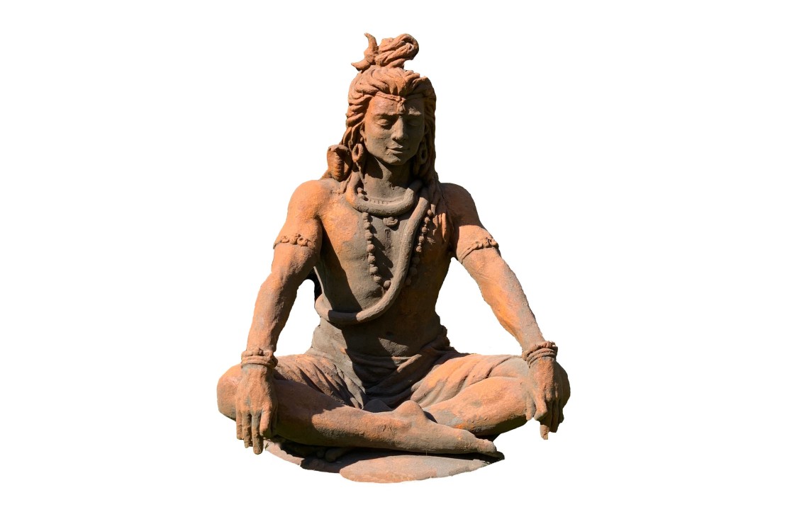 Statue de jardin décorative en béton