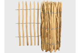 Ganivelle châtaignier avec écart 3,5 cm