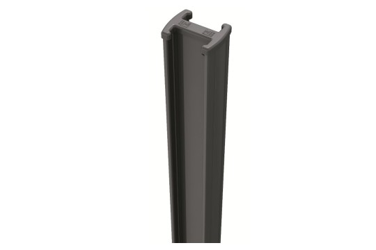 Poteau acier vert Wiclip