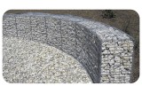 Mur Gabion en 3D en arrondi