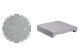 Embout couvre mur gris