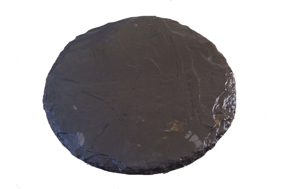 Pas japonais ardoise rond 40 cm de diamètre.