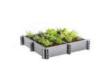 Carré potager Garden Box 120x120x20 cm