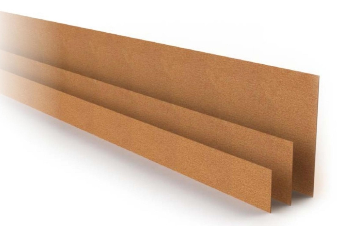 Bordure de jardin en acier corten 2 m, ep 2 mm