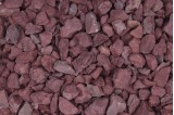 gravier rouge décoratif