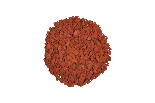 Brique pilée concassée petit calibre