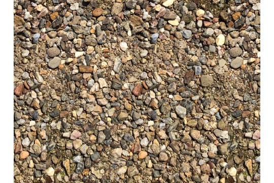 Mélange à béton 0/10 mm roulé