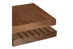 Lame de terrasse IPE 21x145mm double face lisse