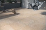Dalle céramique beige pour rendu couleur