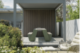 Lame de terrasse composite DFDE162 alvéolaire double face 4 m