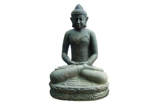 Statue bouddha jardin-