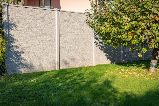 Plaque béton motif deux faces modèle Maquis