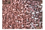 Gravier rouge et gris 6/20