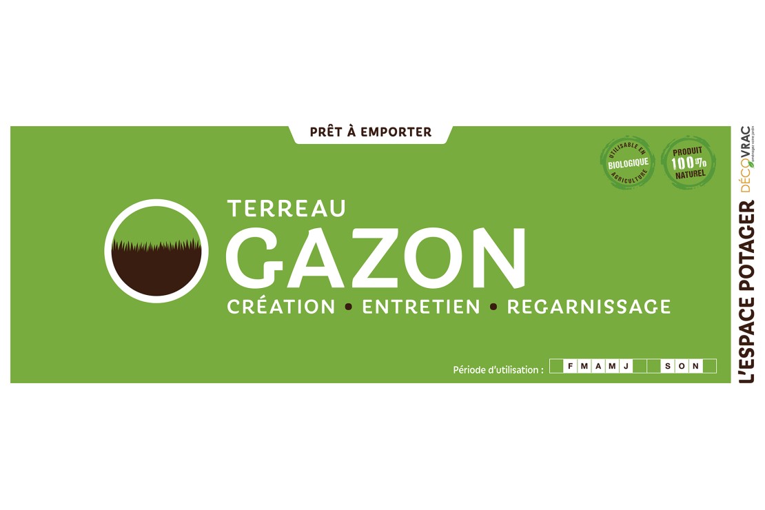 terreau spécial gazon semis et rénovation