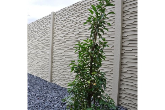 poteau intermédiaire pour cloture plaque beton