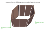 Bac de plantation modulable Plantcoprotec Structural