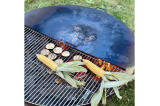 Demie Grille Barbecue pour Bol à feu - D. 60 à 120 cm