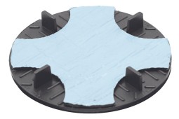 Tête de plot terrasse céramique adhésive