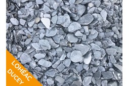 Ardoise grise tambourinée en 30/60 mm