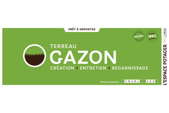 terreau spécial gazon semis et rénovation
