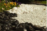 Galet Blanc 40/60 mm en massifs