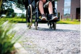 Stabilisateur de gravier accès handicapé PMR