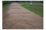 Toile de paillage coloris brun