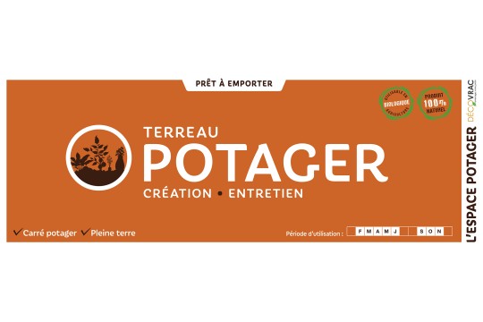 Terreau spécial potager pleine terre et carrés potagers
