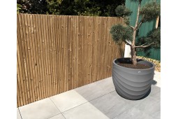 Panneaux bois lames étroites