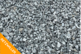 Caillou porphyre gris bleu en 32/56 mm