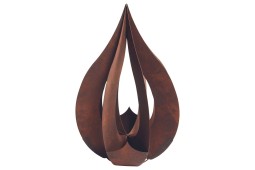 Décoration extérieure goutte d'eau métal