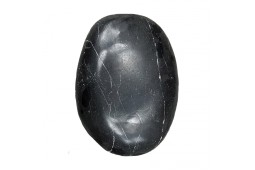 Galet décoratif pour le jardin Noir poli