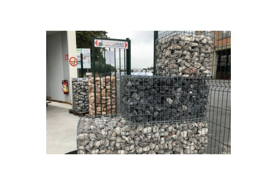 Cage Gabion empilable Hauteur 50 cm