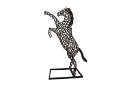 Sculpture Cheval metal recyclé