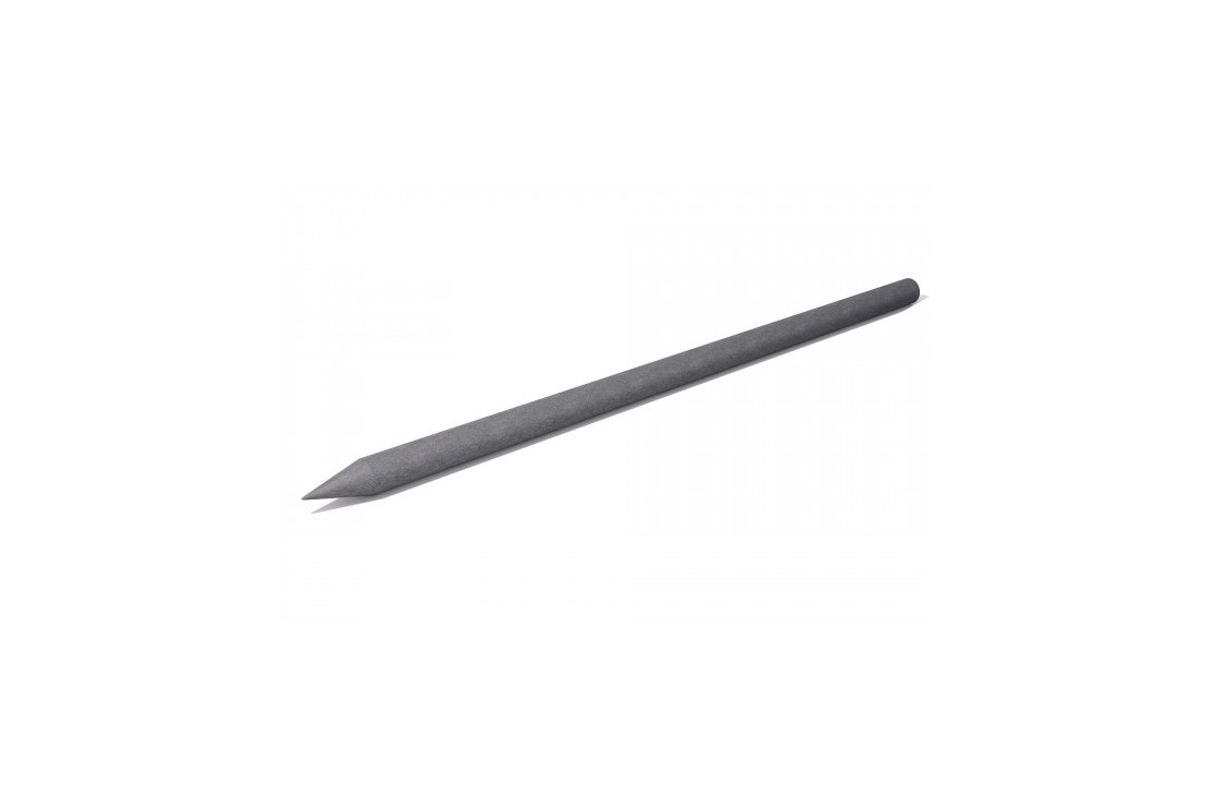 Piquet en plastique recyclé épointé.