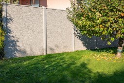 Plaque béton motif deux faces modèle Maquis