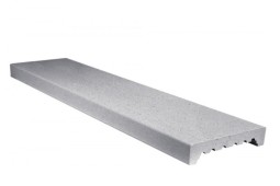 Couvertine gris clair avec éclats de granit