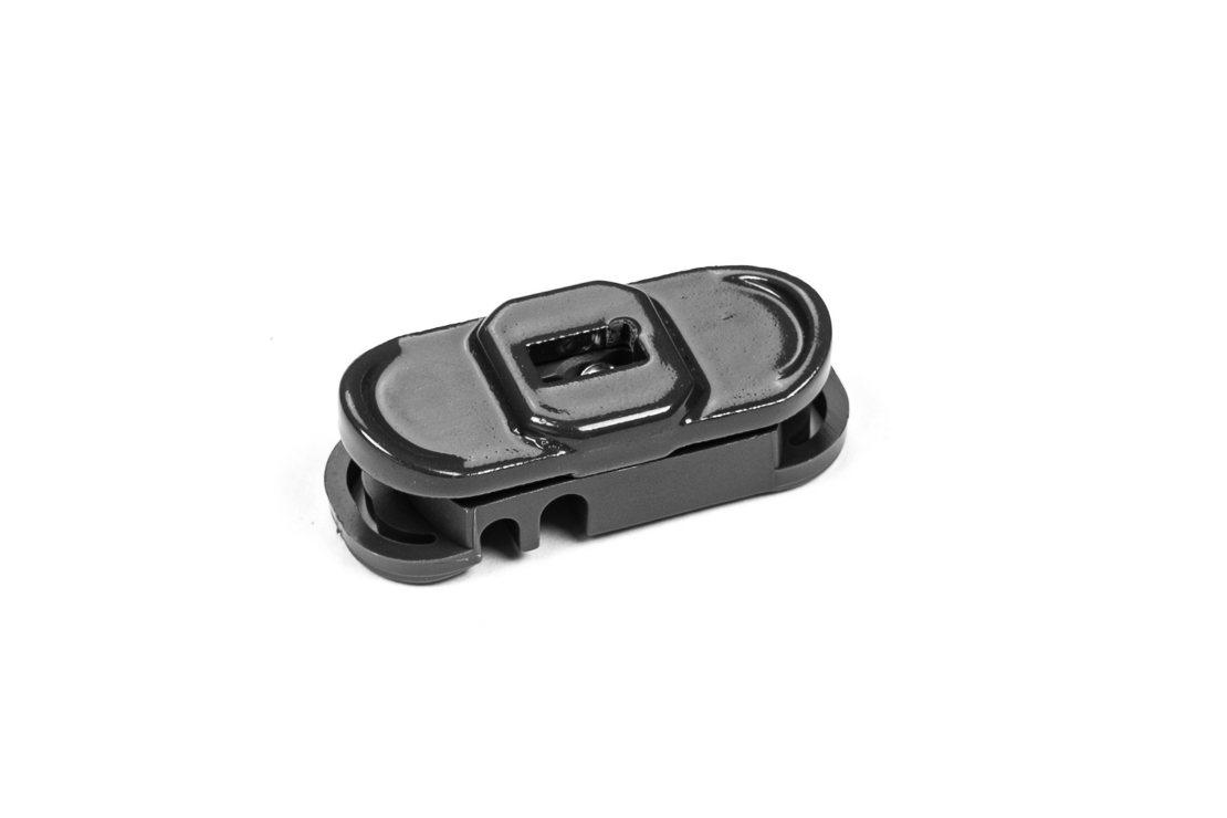 fixation Wiclip Anthracite avec vis intégré