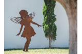 Silhouette Ange pour déco jardin poetique