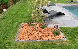 Abord de piscine aménagé près de Nieppe